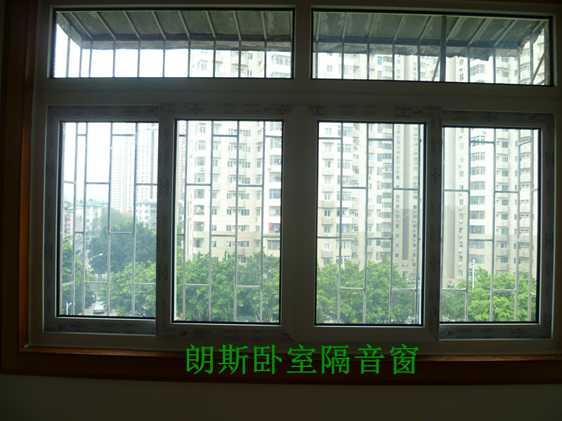 隔音窗--深圳隔音玻璃廠家臥室隔音窗 深圳景麗花園（隔音窗型號(hào)HG015）